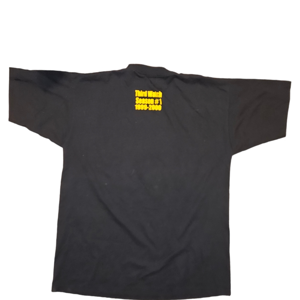 Vintage Y2K Super Bee Third Watch TV show crew promo shirt L Black - Picture 3 of 5